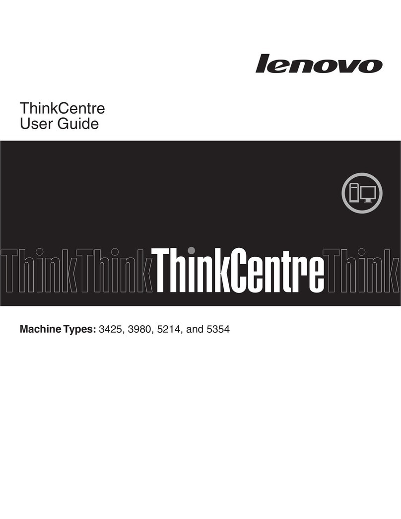 Lenovo ThinkCentre A58e User manual Lenovo ThinkCentre A58e User manual