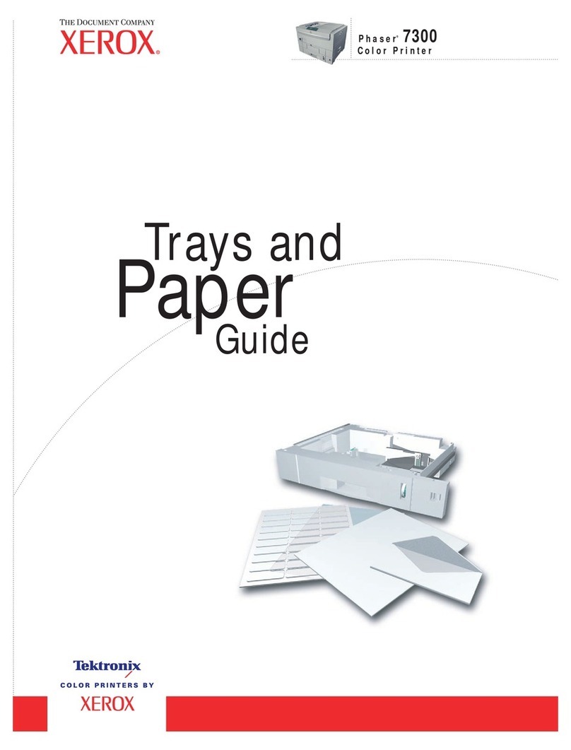 Xerox Phaser 7300B Quick reference guide