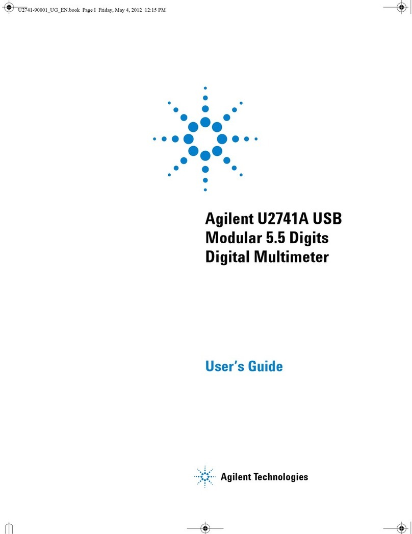 Agilent Technologies U2741A User manual