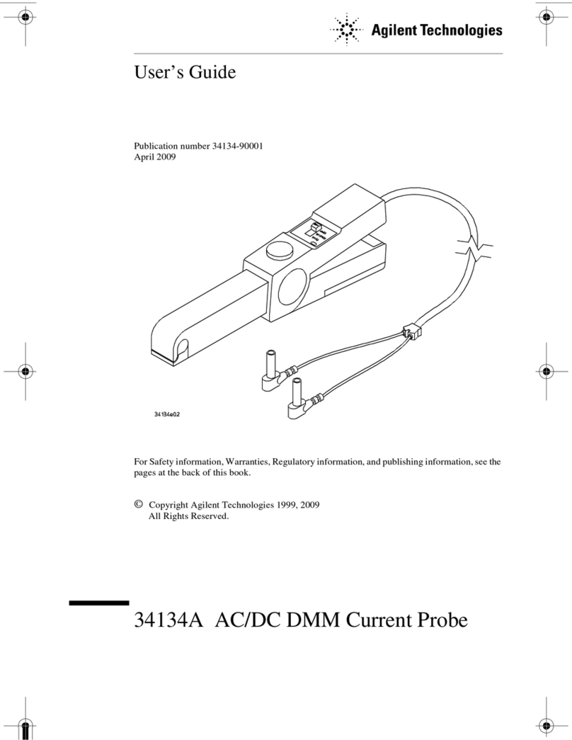 Agilent Technologies 34134A User manual
