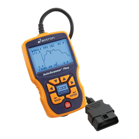 Actron CP9580 instruction manual