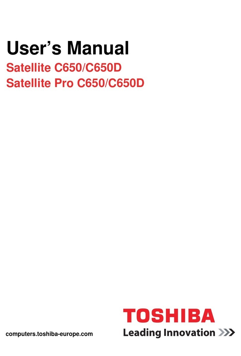 Toshiba PSC16C-02500M User manual