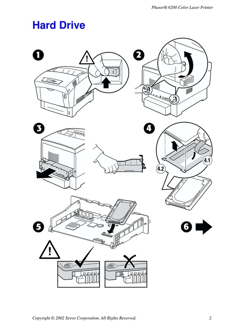 Xerox Phaser 6200DP User manual