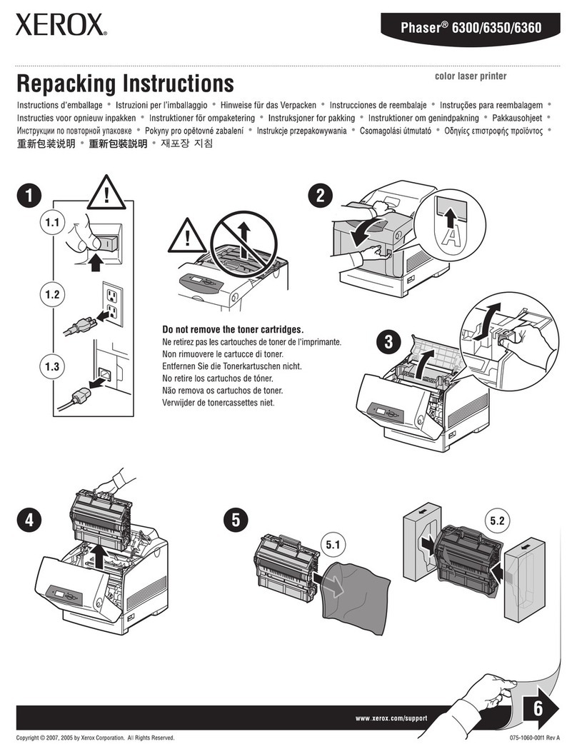 Xerox Phaser 6300/DN User manual Xerox Phaser 6300/DN User manual
