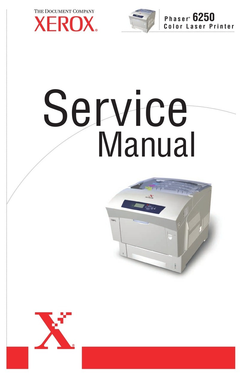 Xerox Phaser 6250DT User manual