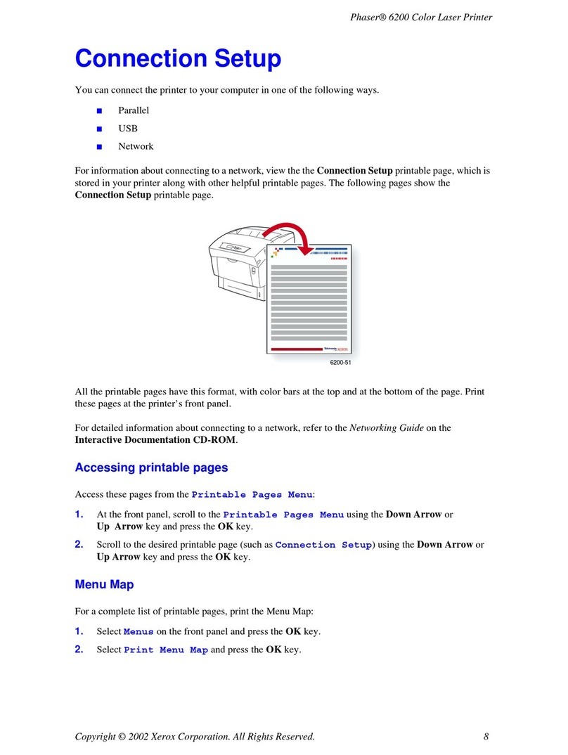 Xerox Phaser 6200N User manual