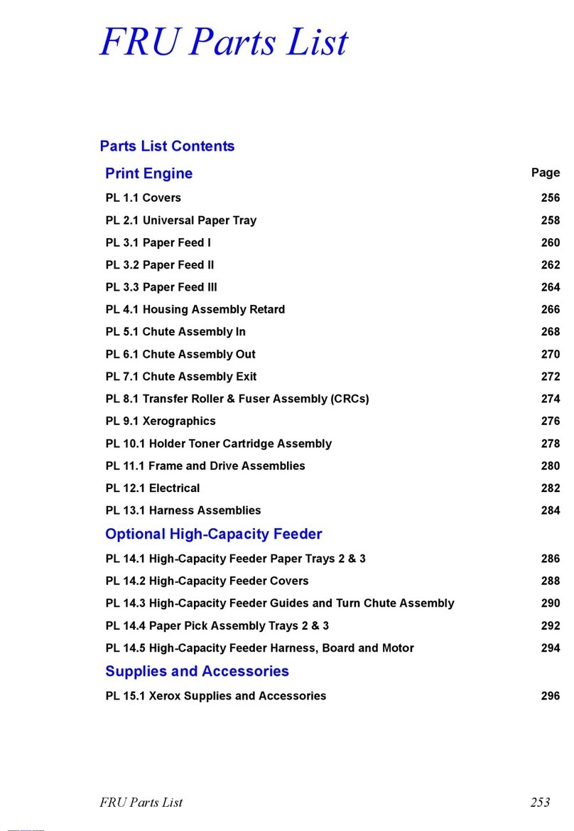 Xerox Phaser 6200N User manual