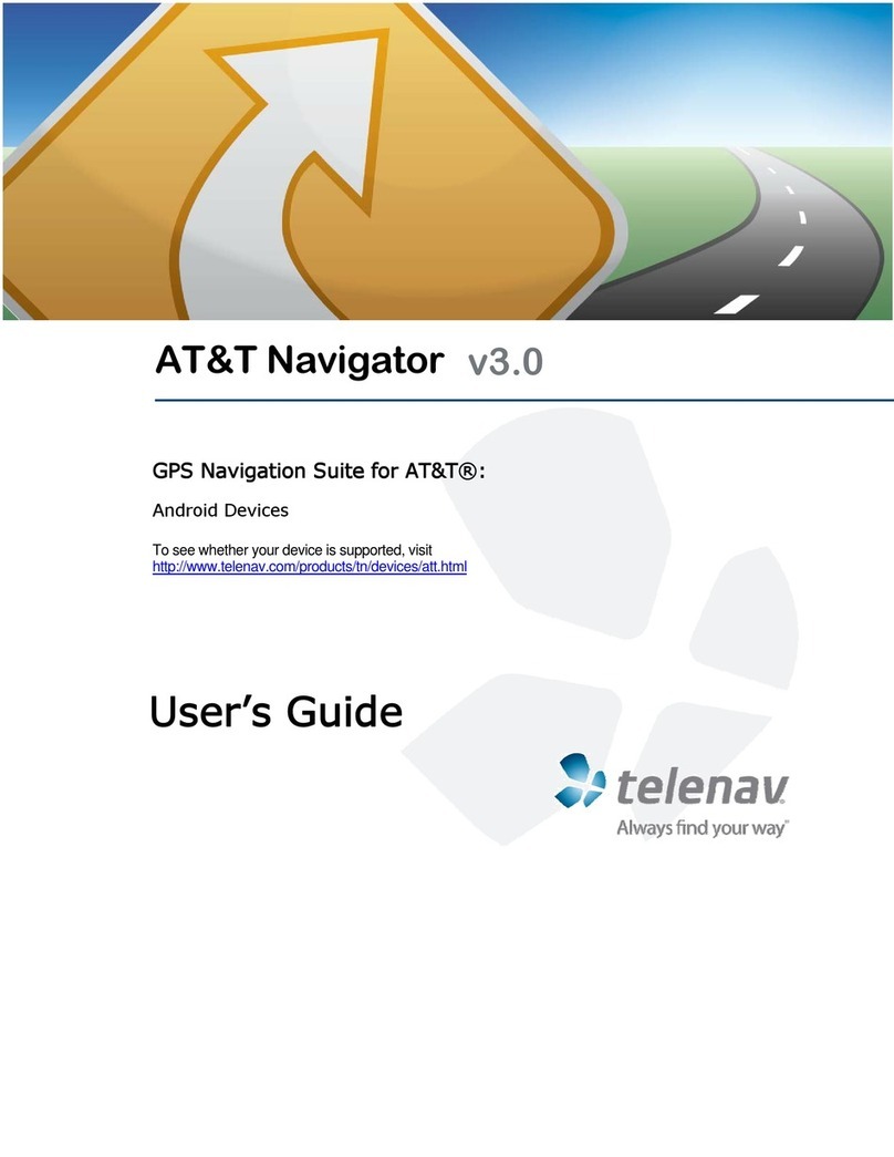 TeleNav Navigator v3.0 user guide