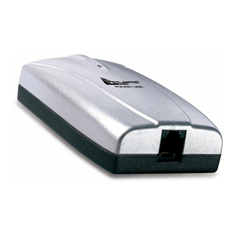 Atlantis Land I-Storm USB ADSL modem A01-AU2 Multilanguage manual