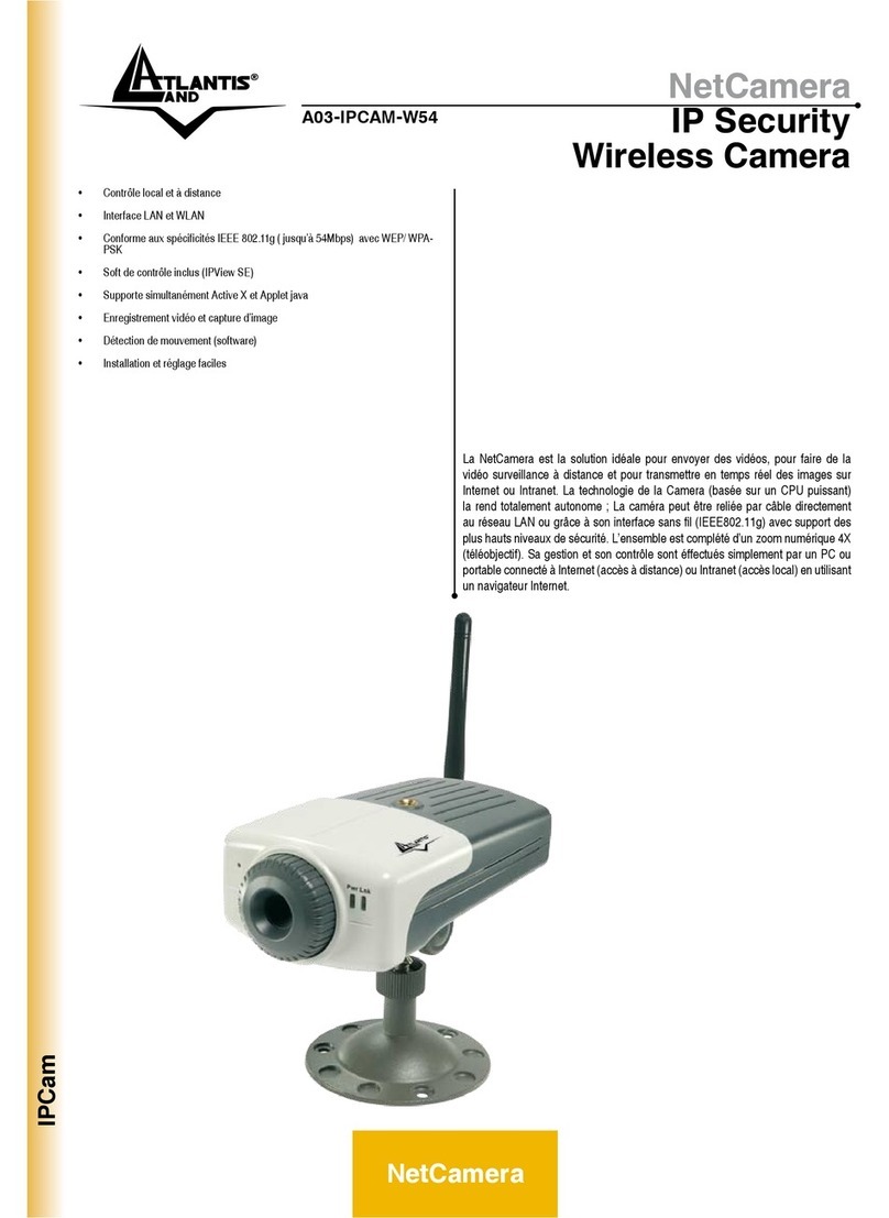 Atlantis Land NetCamera A03-IPCAM-W54 User manual Atlantis Land NetCamera A03-IPCAM-W54 User manual