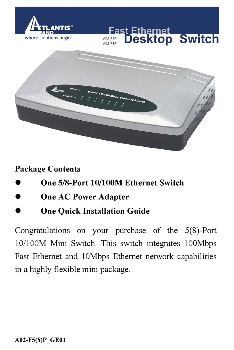 Atlantis Land AO2-F5P User manual Atlantis Land AO2-F5P User manual