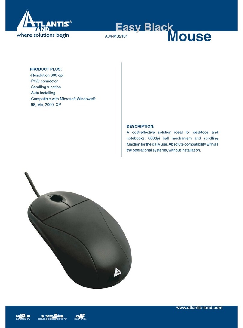 Atlantis Land A04-MB2101 User manual