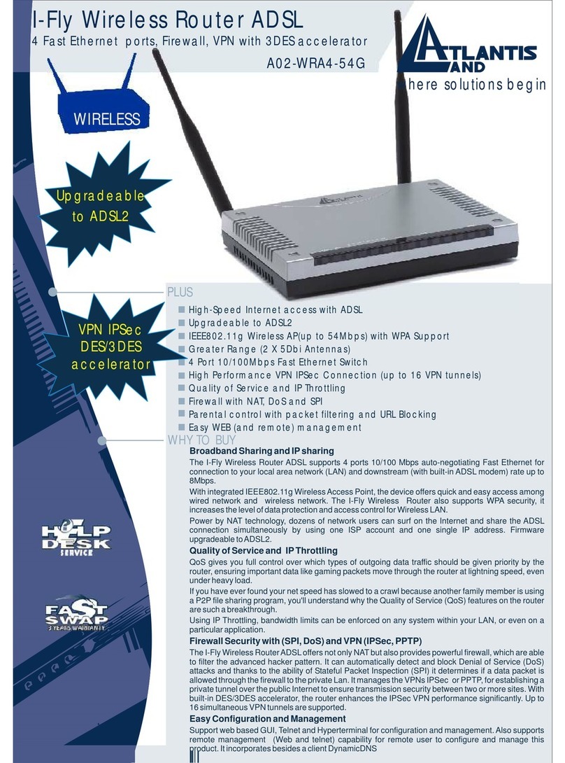 Atlantis Land I-FLY A02-WRA4-54G Guide Atlantis Land I-FLY A02-WRA4-54G Guide