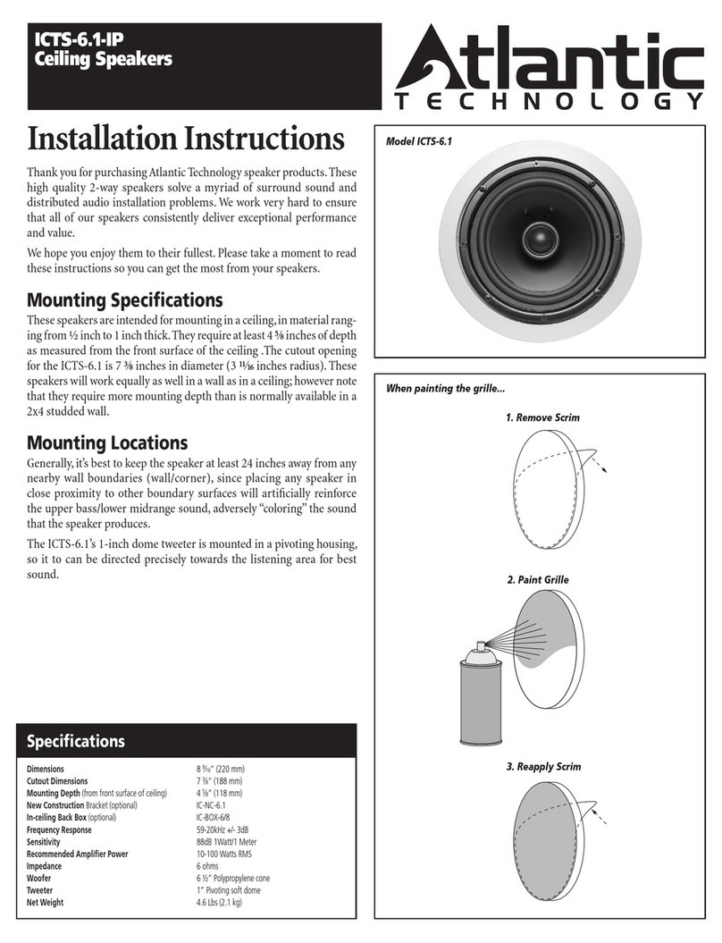 Atlantic Technology ICTS-6.1 User manual