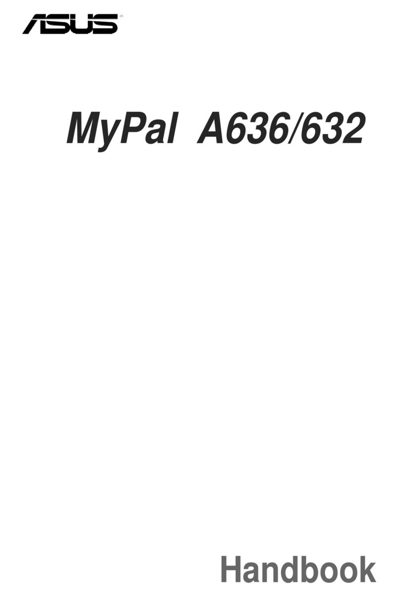 Asus MyPal A636 User manual