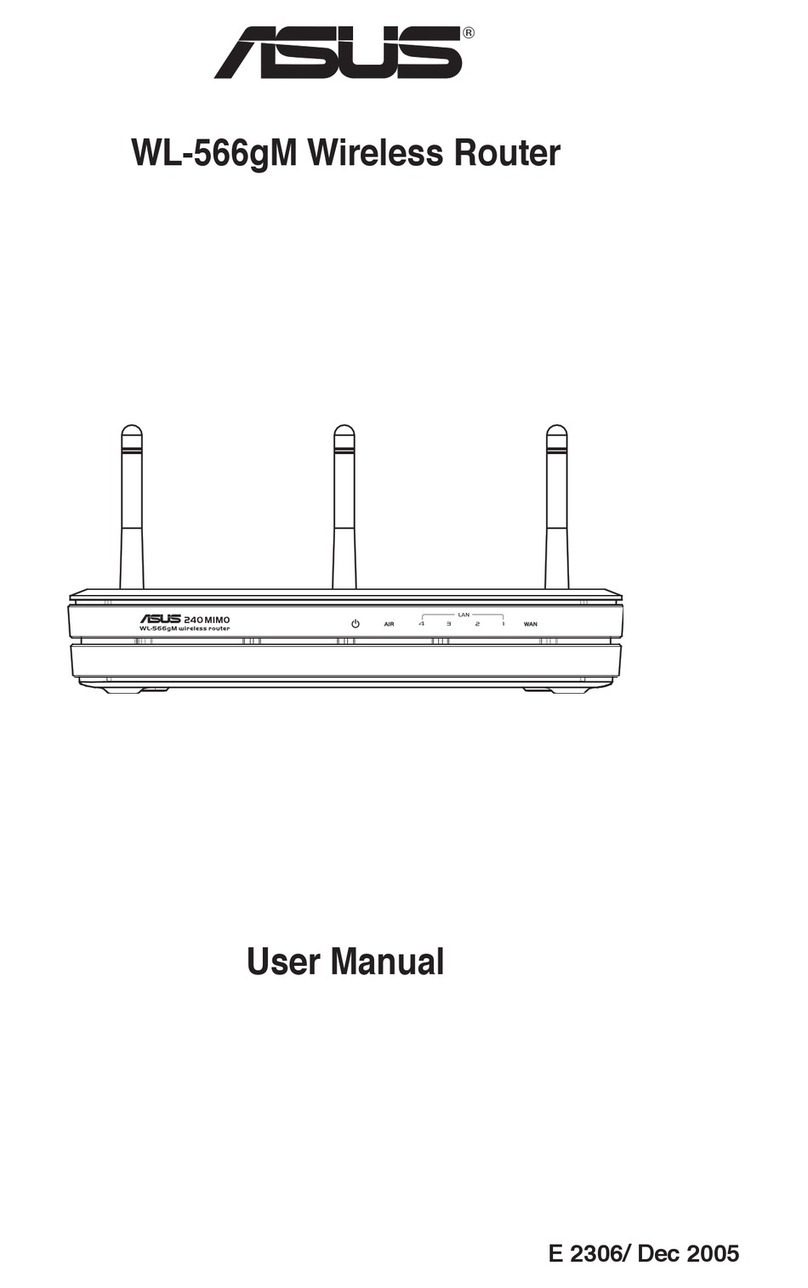 Asus WL-566gM User manual