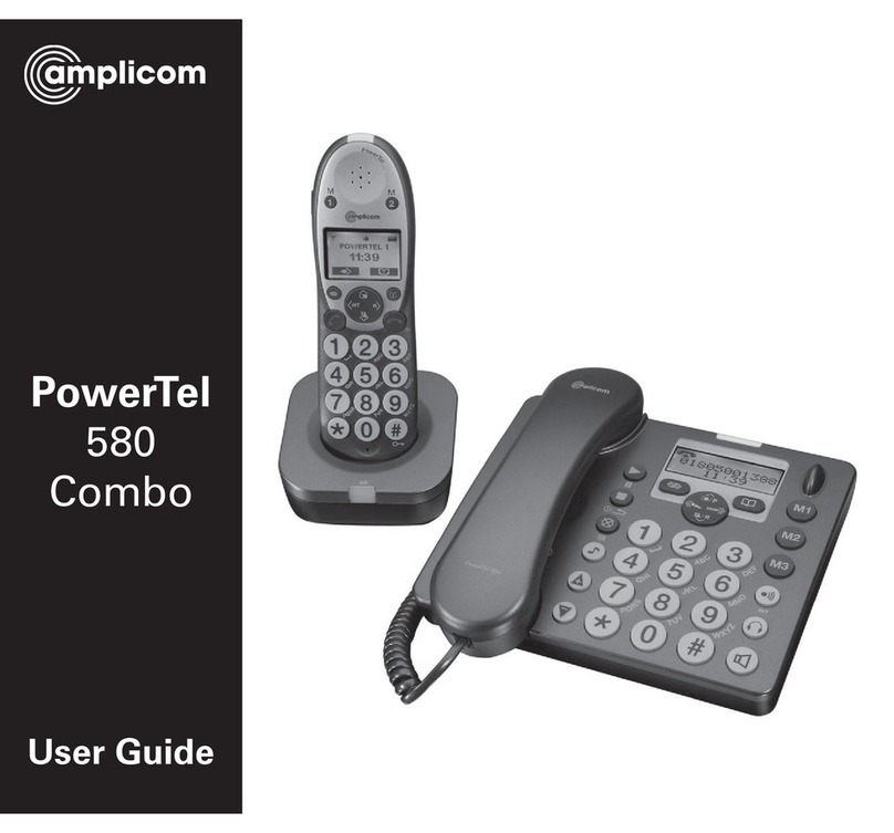 Amplicom PowerTel 580 Combo user guide
