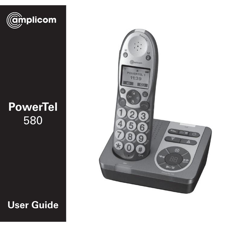 Amplicom PowerTel 580 Combo User manual