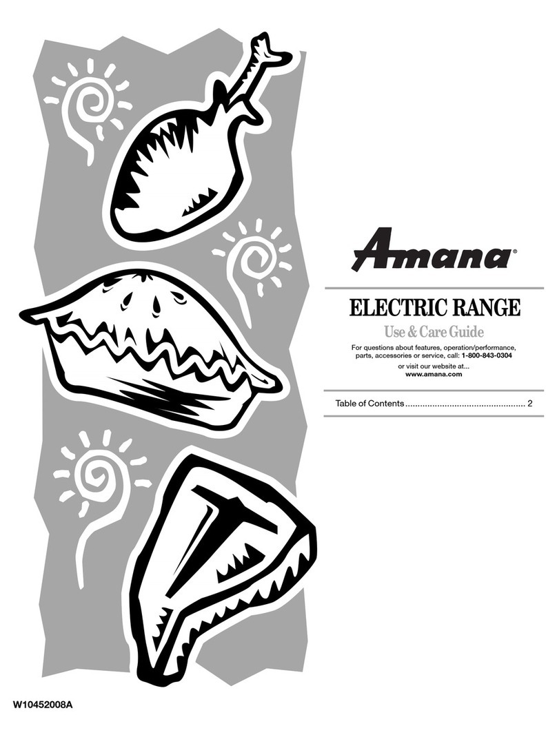 Amana AEP200VAW Use & care guide
