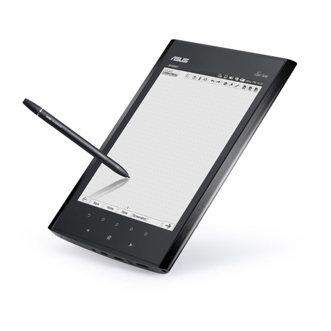 Asus Eee Note User manual