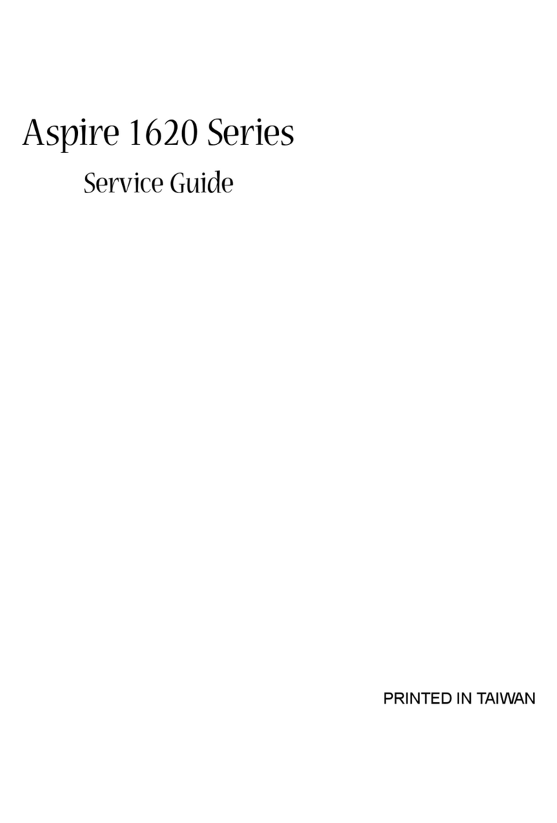 Acer Aspire 1620 Series User manual