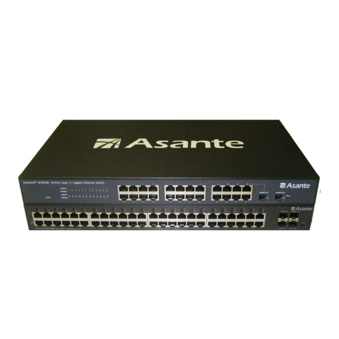 Asante IntraCore 39240/480 User's user manual Asante IntraCore 39240/480 User's user manual