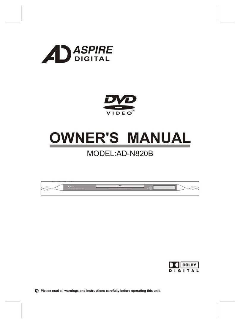 Aspire AD-N820B owner's manual