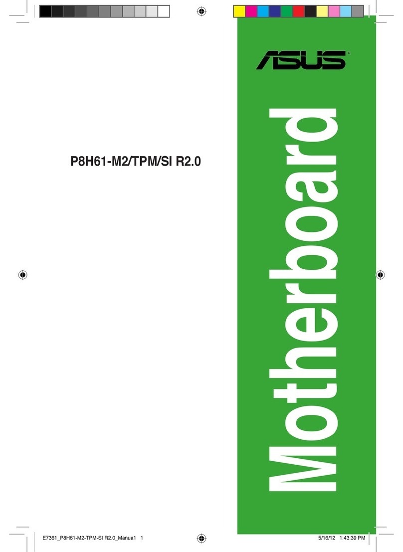 Asus P8H61-M2/P8H61TPM/SI R2.0 User manual