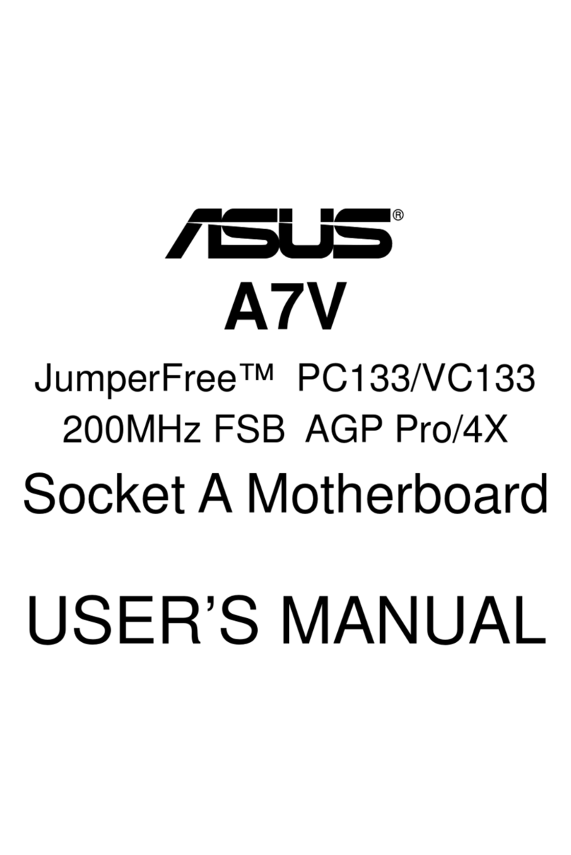 Asus A7V User manual Asus A7V User manual