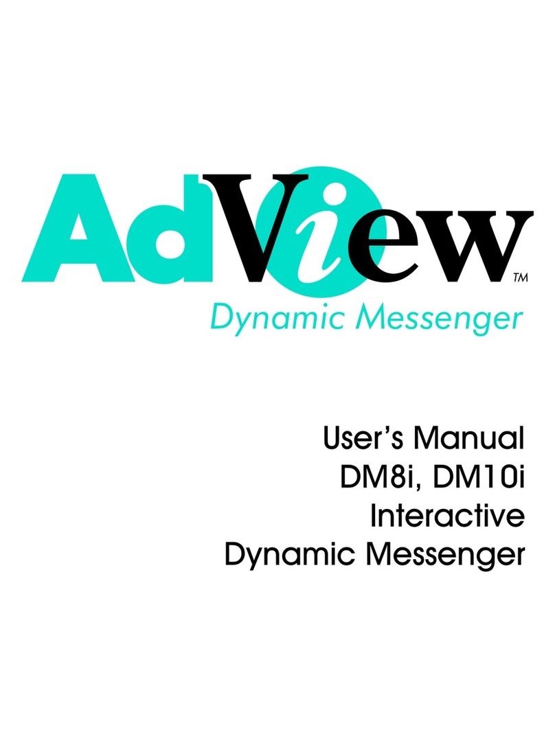 AdView AdView DM8i user manual