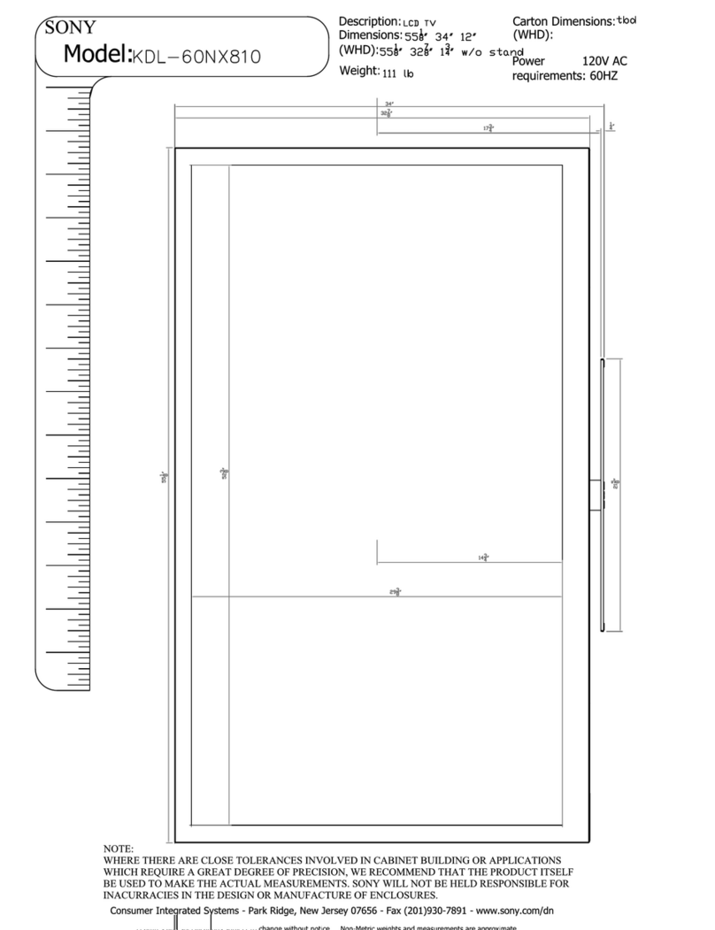 Sony KDL-60NX810 User guide