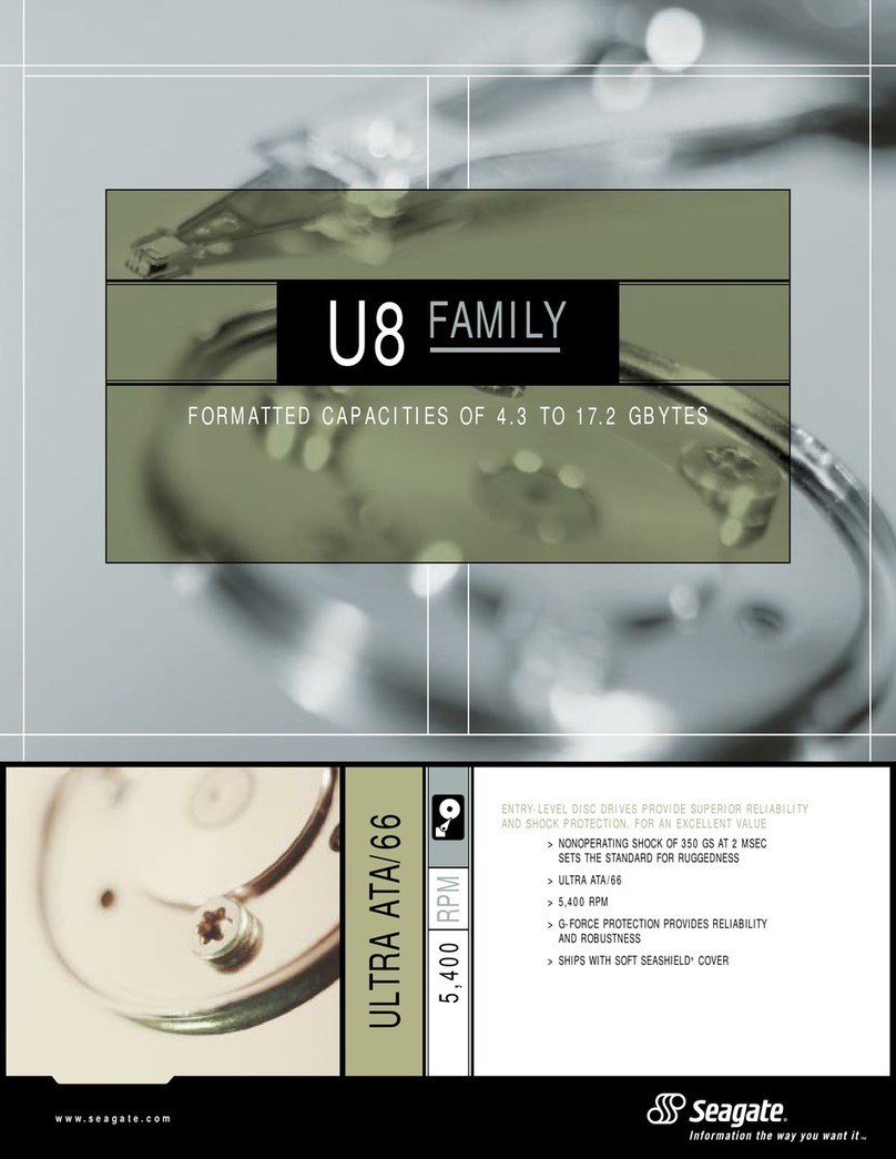 Seagate Pavilion 4500 - Desktop PC User manual Seagate Pavilion 4500 - Desktop PC User manual