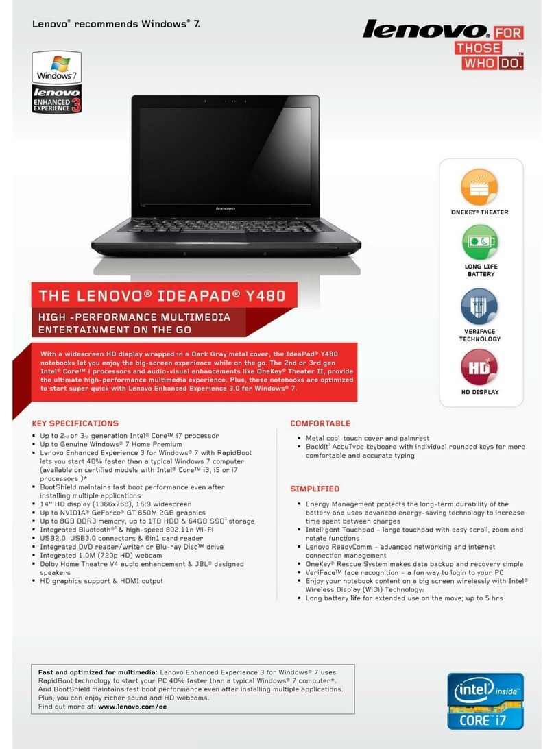 Lenovo 20934FU brochure