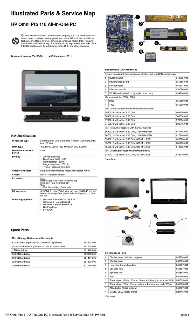HP Omni Pro 110 Setup guide HP Omni Pro 110 Setup guide