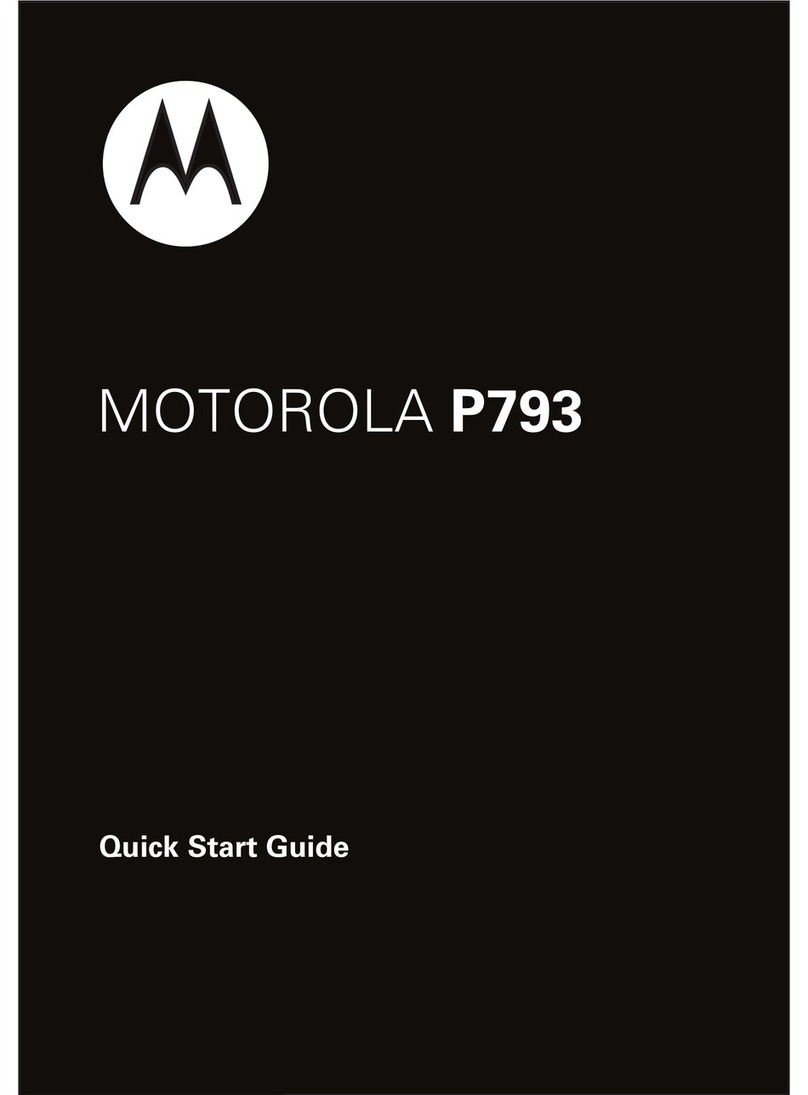 Motorola P793 User manual