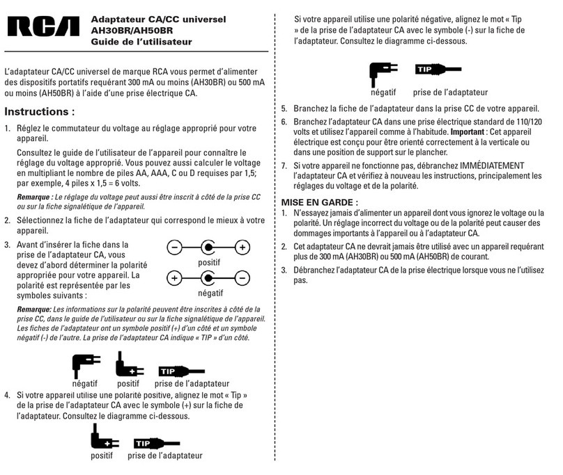 RCA AH30BR user manual