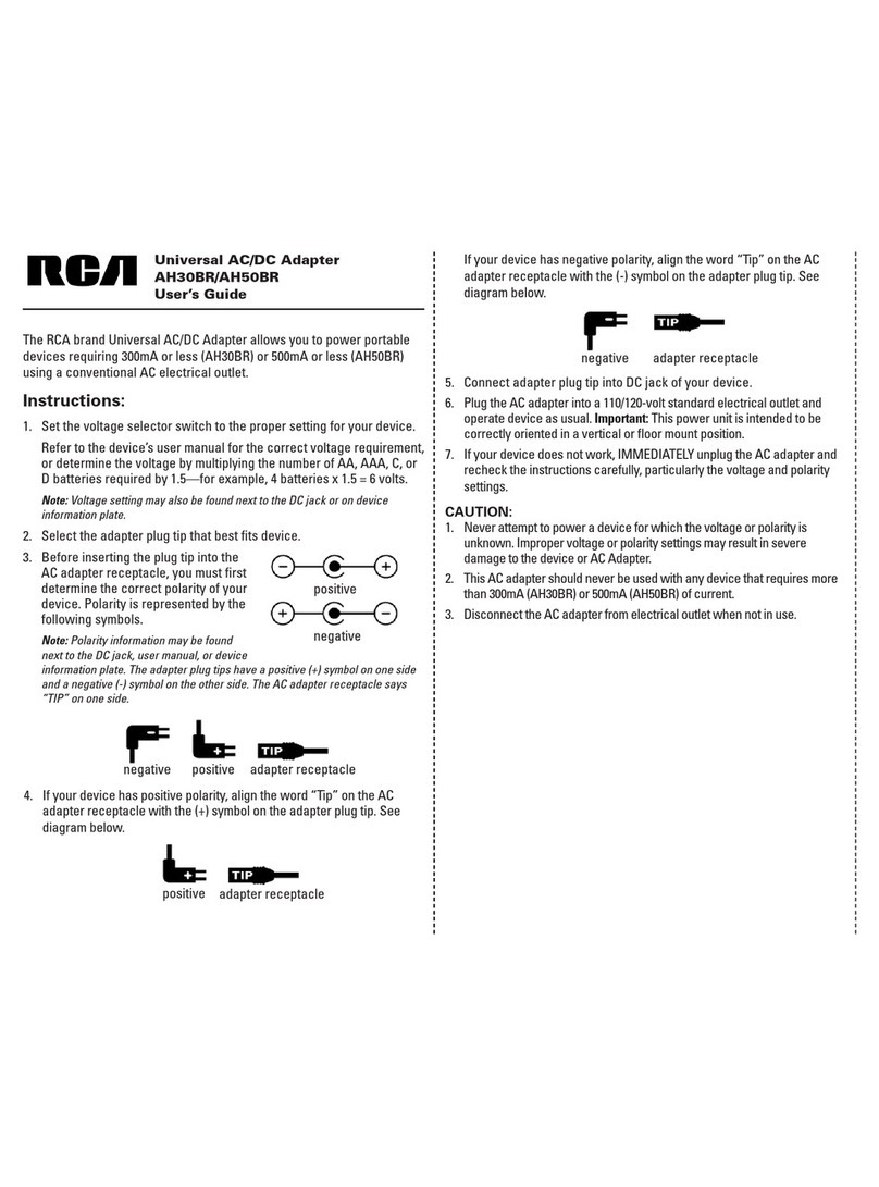 RCA AH30BR User manual