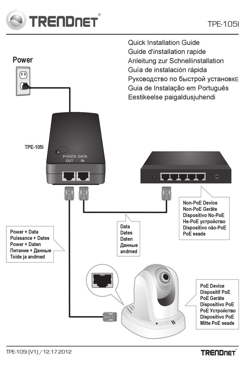 TRENDnet TPE-105i User manual