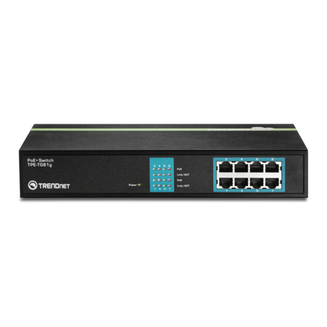 TRENDnet TPE-TG81g User manual TRENDnet TPE-TG81g User manual