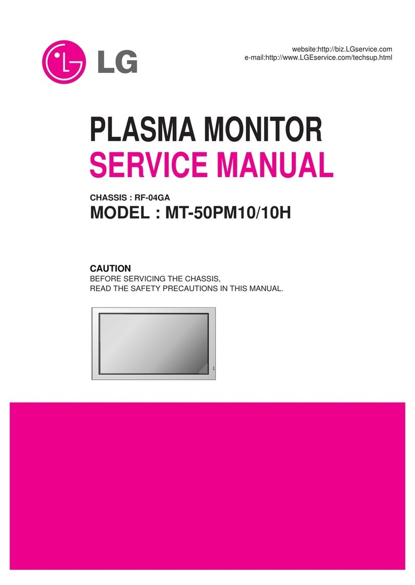 LG 50PM10 -  MU - 50" Plasma TV User manual