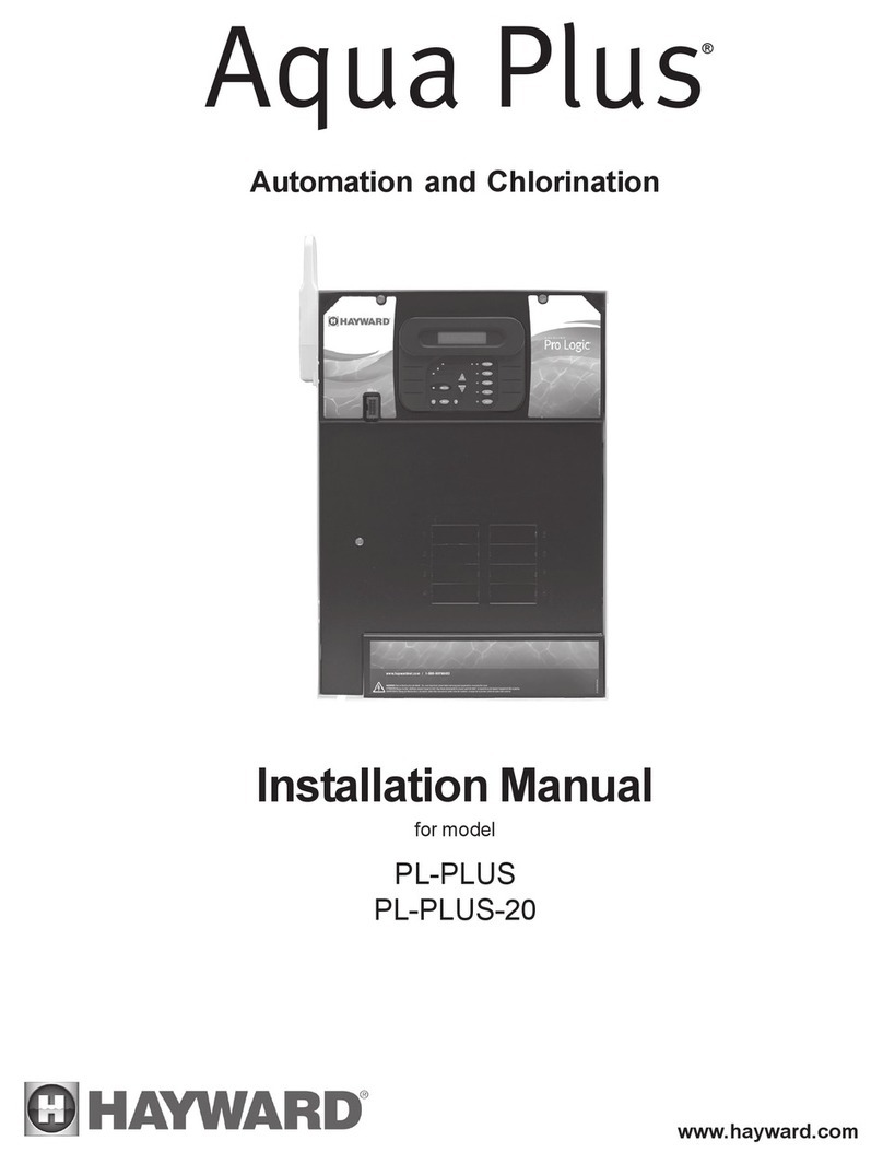 Hayward Aqua Plus® User manual