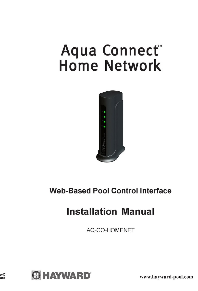 Hayward Aqua Connect installation manual