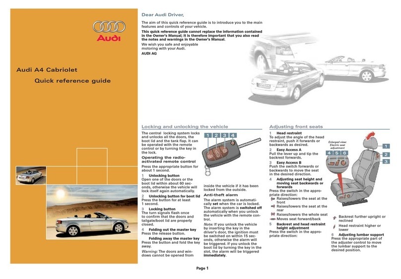 Audi A4 User manual