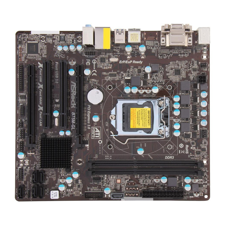 ASROCK B75M-GL User manual
