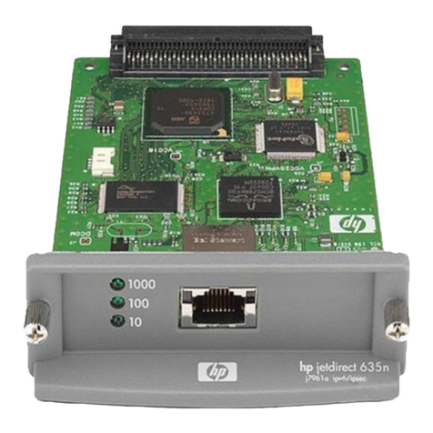 HP 635n - JetDirect IPv6/IPsec Print Server Operating instructions HP 635n - JetDirect IPv6/IPsec Print Server Operating instructions
