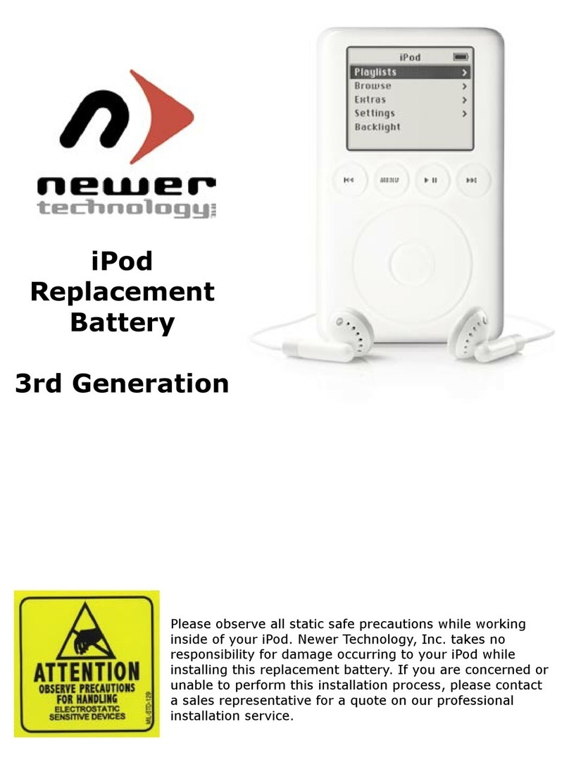 Newer Technology iPod USB Power Adapter Replacement instructions