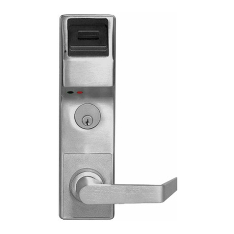 Alarm Lock Trilogy PL3500 Programming instructions
