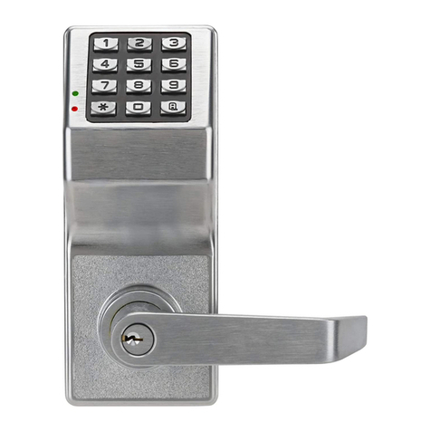 Alarm Lock TRILOGY DL2700 User manual Alarm Lock TRILOGY DL2700 User manual