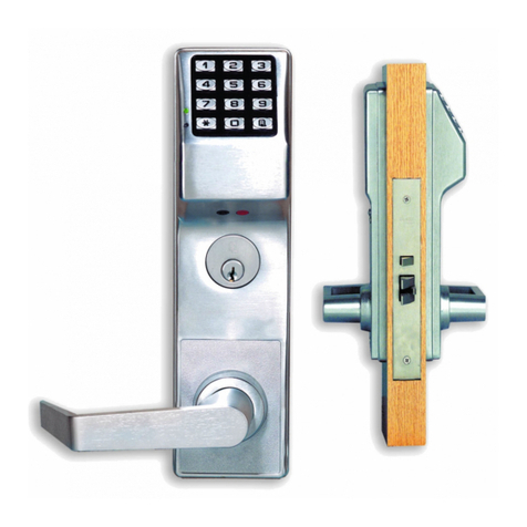 Alarm Lock DL2700-SERIES Installation manual