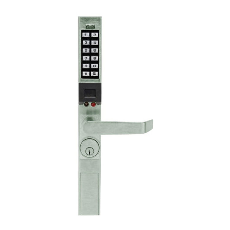 Alarm Lock Trilogy PDL1300 User manual